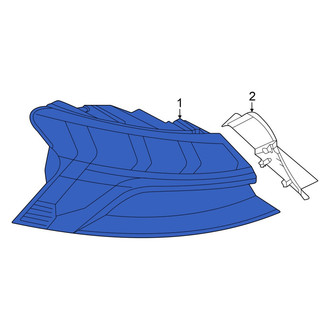 Audi OE - Rear Left Tail Light Assembly