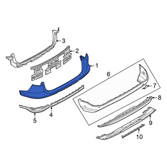 Audi OE - Front Bumper Cover