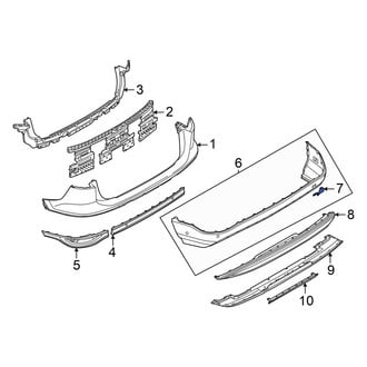 Audi OE - Rear Tow Eye Cap