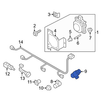 Audi OE - Front Outer Parking Aid Sensor