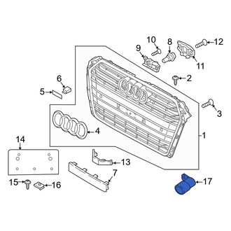 Audi OE - Front Outer Parking Aid Sensor