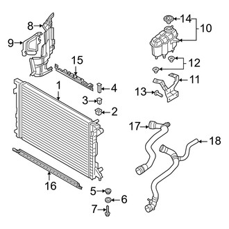 Audi OE - Cooling - Radiator & Components