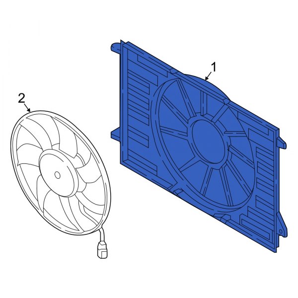 Engine Cooling Fan Shroud