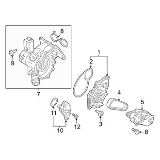 Audi OE - Cooling - Water Pump