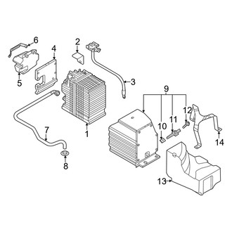 Audi OE - Electrical - Battery (12 Volt Auxiliary), (Premium / Premium Plus / Prestige)
