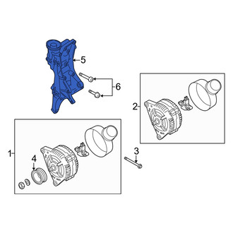 Audi OE - Alternator Bracket