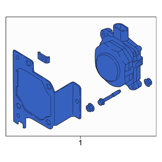 Audi OE - Front Left Cruise Control Distance Sensor