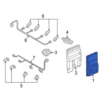 Audi OE - Parking Aid Control Module