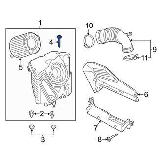 Audi OE - Air Filter Housing Bolt