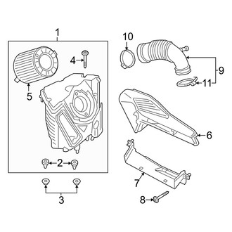 Audi OE - Engine / Transaxle - Air Intake