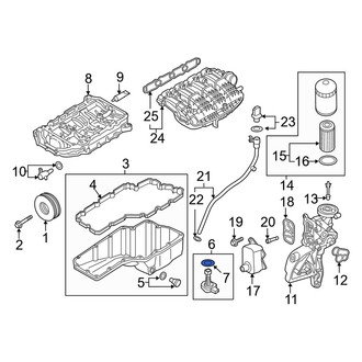 Audi OE - Engine Oil Level Sensor O-Ring