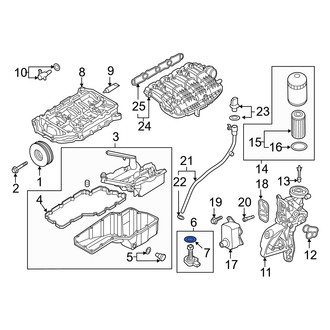 Audi OE - Engine Oil Level Sensor O-Ring