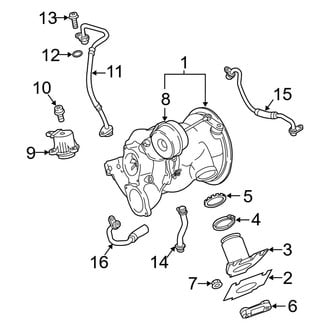 Audi OE - Engine / Transaxle - Turbocharger & Components