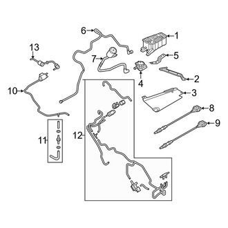 Audi OE - Emission System - Emission Components (Premium Plus / Prestige)