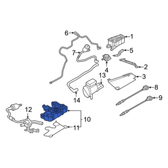 Audi OE - Vapor Canister Purge Valve Assembly