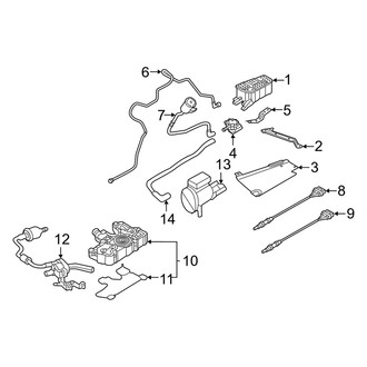 Audi OE - Emission System - Emission Components