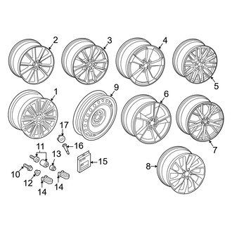 Audi OE - Wheels (19"), (Premium Plus / Prestige)