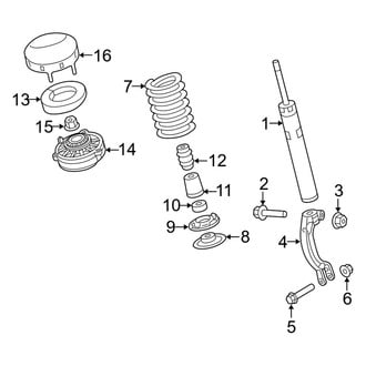 Audi OE - Front Suspension - Struts & Components