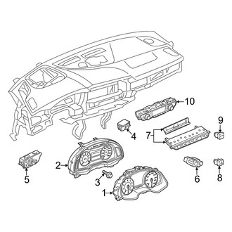 Audi OE - Instrument Panel - Cluster & Switches
