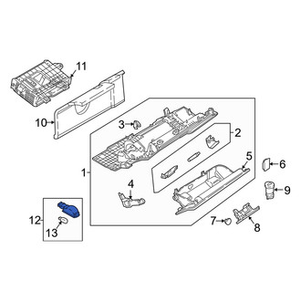Audi OE - Front Glove Box Light