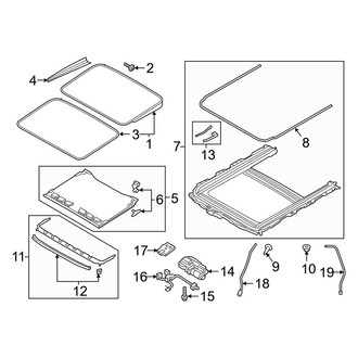 Audi OE - Roof - Sunroof