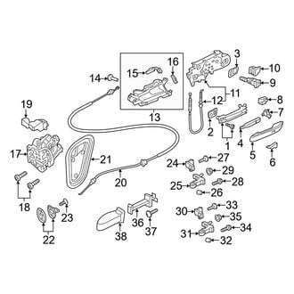 Audi OE - Front Door - Lock & Hardware