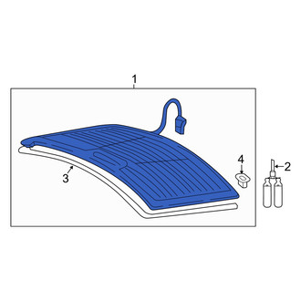 Audi OE - Rear Back Glass