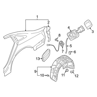 Audi OE - Quarter Panel & Components