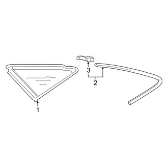 Audi OE - Quarter Panel - Glass