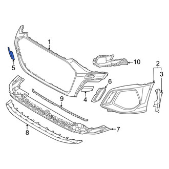 Audi OE - Front Tow Eye Cap
