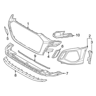Audi OE - Front Bumper & Grille - Bumper & Components (Cover and Components)