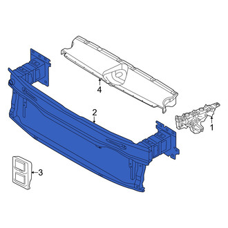 Audi OE - Front Bumper Impact Bar
