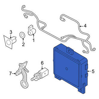 Audi OE - Front Cruise Control Distance Sensor