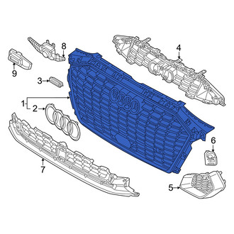 Audi OE - Front Lower Grille