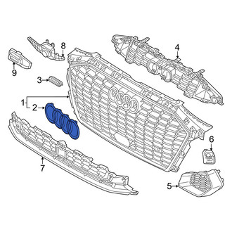 Audi OE - Front Grille Emblem