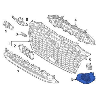 Audi OE - Front Left Grille