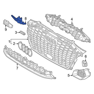 Audi OE - Front Grille Molding
