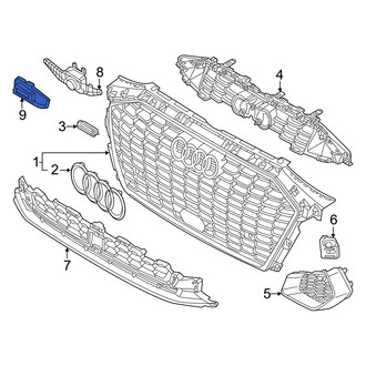 Audi OE - Front Grille Molding