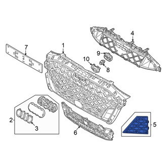 Audi OE - Front Left Grille