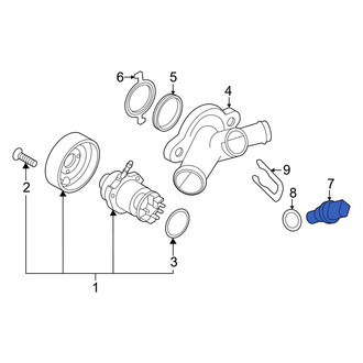 Audi OE - Engine Coolant Temperature Sensor