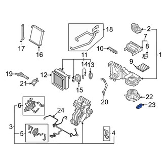 Audi OE - HVAC Control Module
