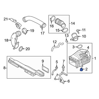 Audi OE - Air Filter Housing Grommet