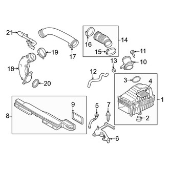 Audi OE - Engine / Transaxle - Air Cleaner