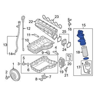 Audi OE - Engine Oil Filter Housing