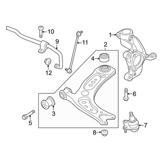 Audi OE - Front Suspension - Suspension Components