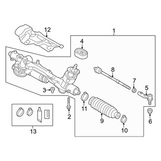 Audi OE - Steering Gear & Linkage