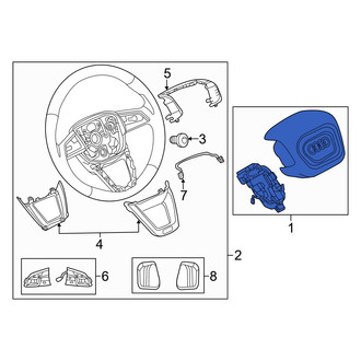 Audi OE - Steering Wheel Air Bag
