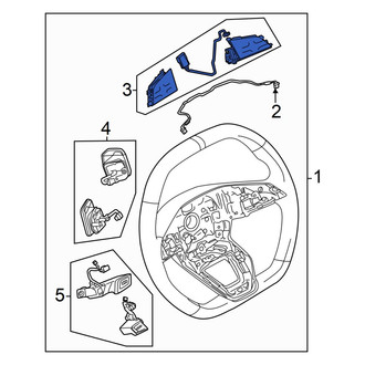 Audi OE - HVAC Temperature Control Panel