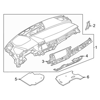 Audi OE - Instrument Panel (Panel and Components)
