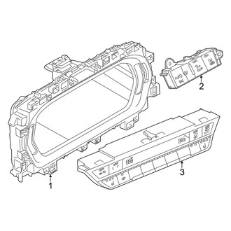 Audi OE - Instrument Panel - Cluster & Switches